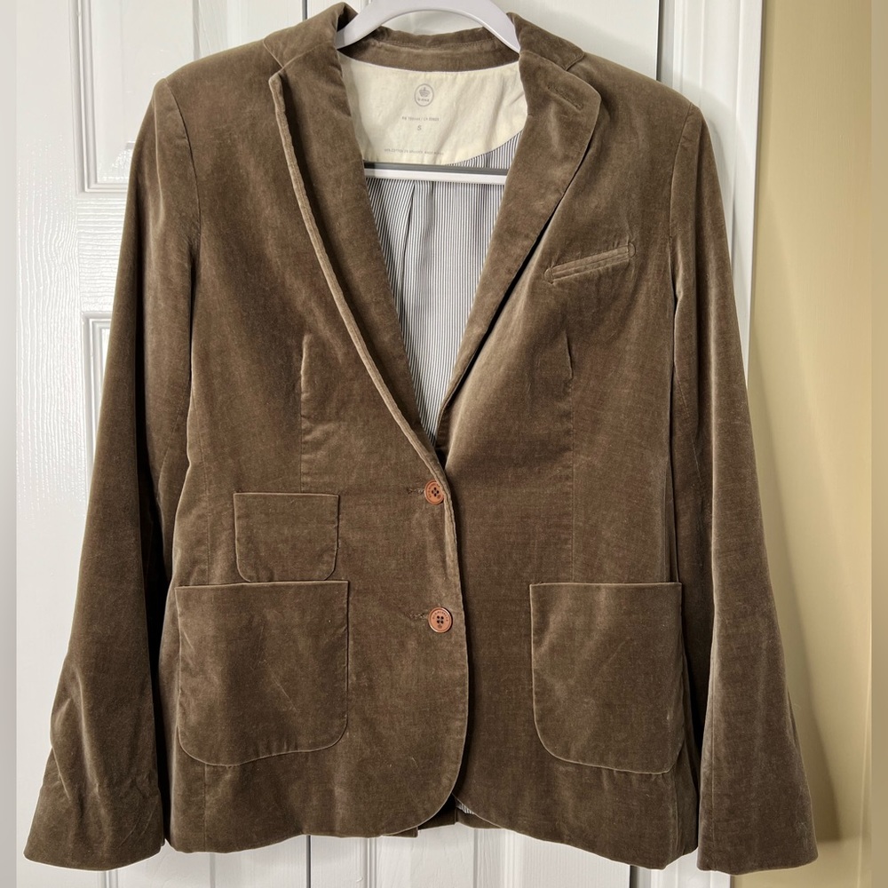 G-ONE Velvet Blazer